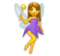 Woman Fairy emoji on LG